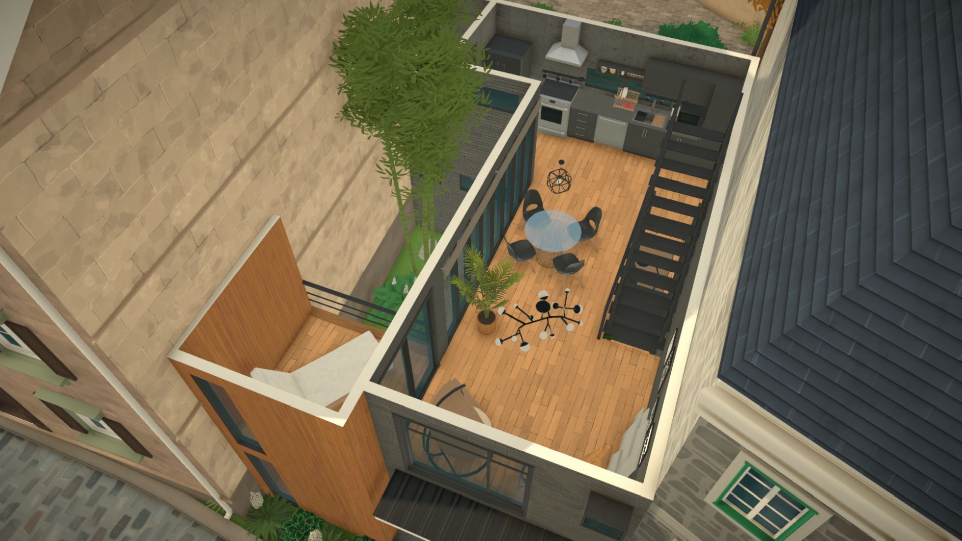 Townhouse with atrium image 4
