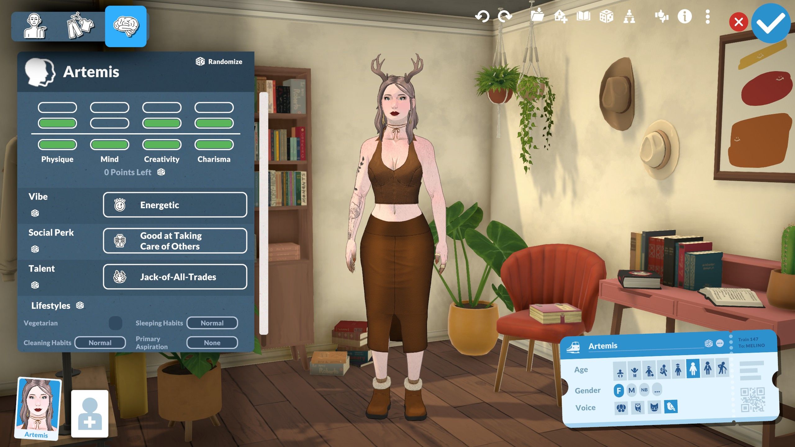Deer / Reindeer Para - Artemis image 7