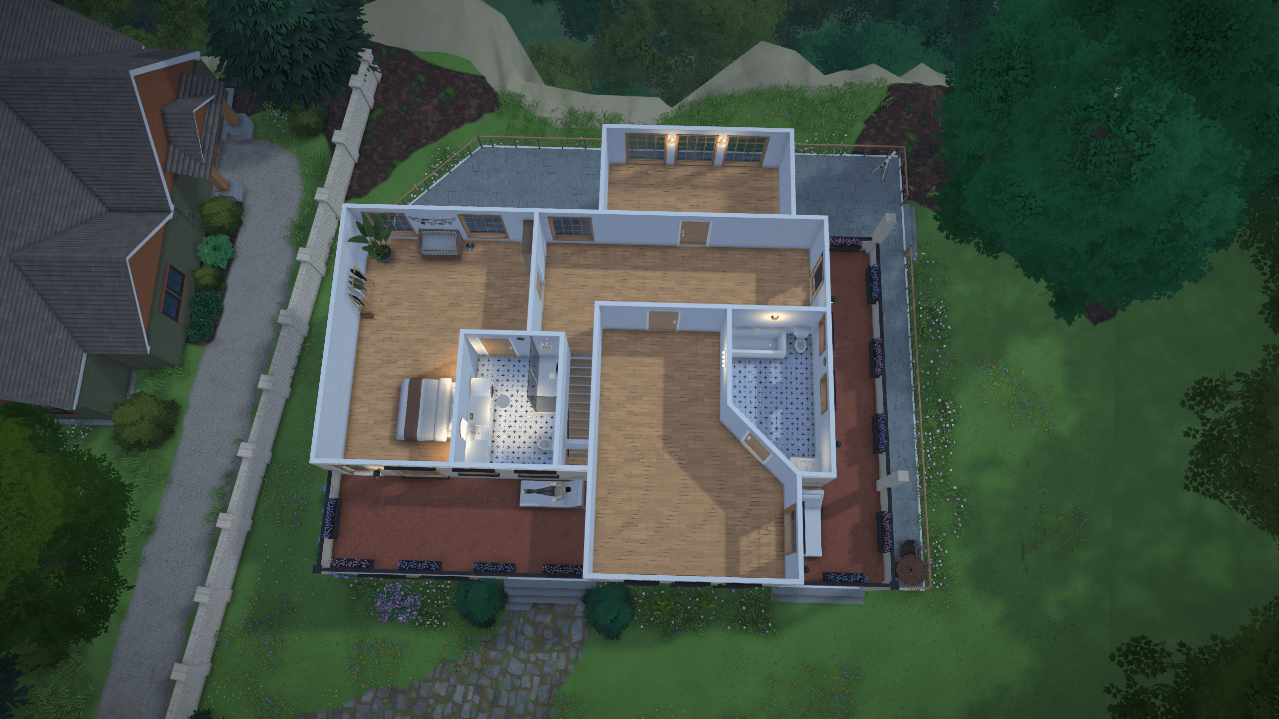 Cozy cliff house image 4