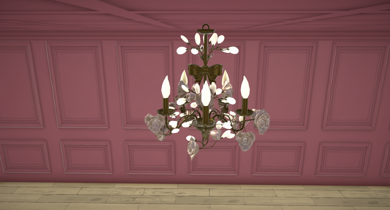 [satanisist] Floral Bouquet Chandelier image 1