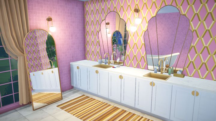 Pink Barbie House. image 8