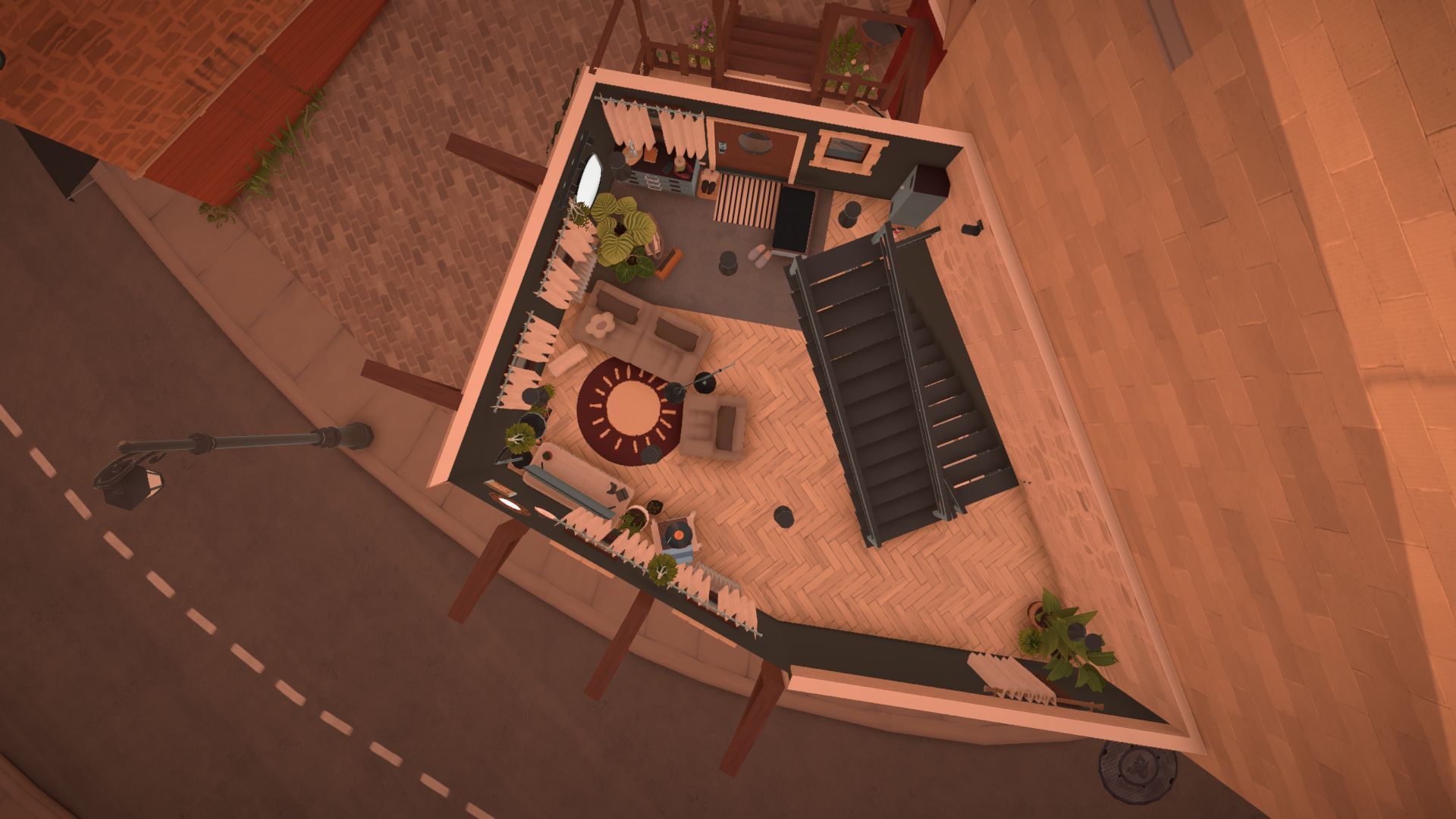 Functional house on the square image 9