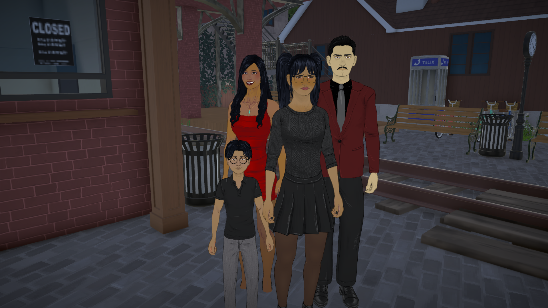 The Goth Household image 1