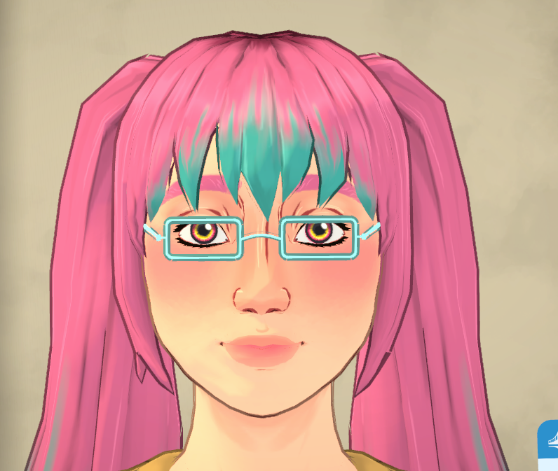 Cool Rectangular Glasses image 3