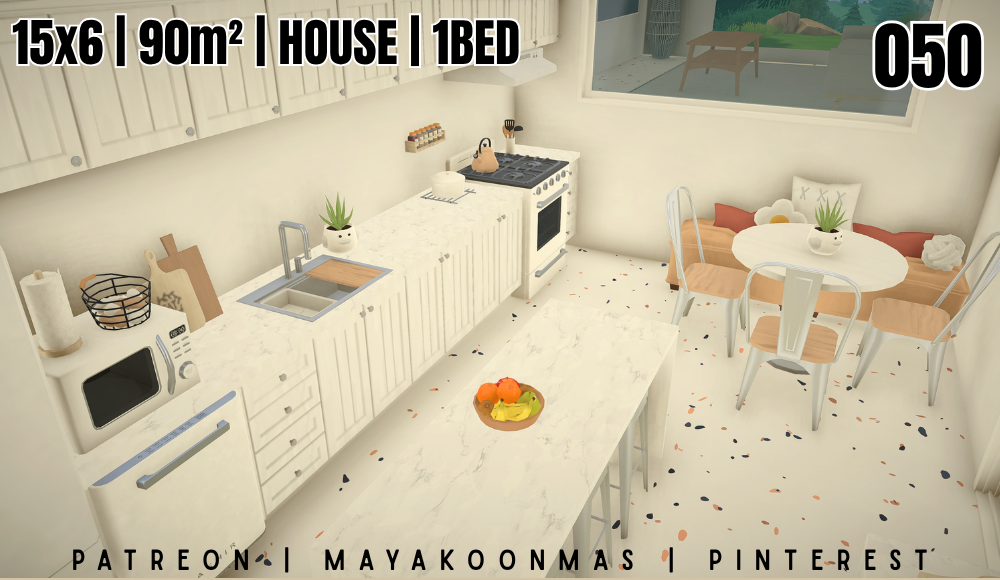 050 HOUSE 1BED 15x6 90m² image 2