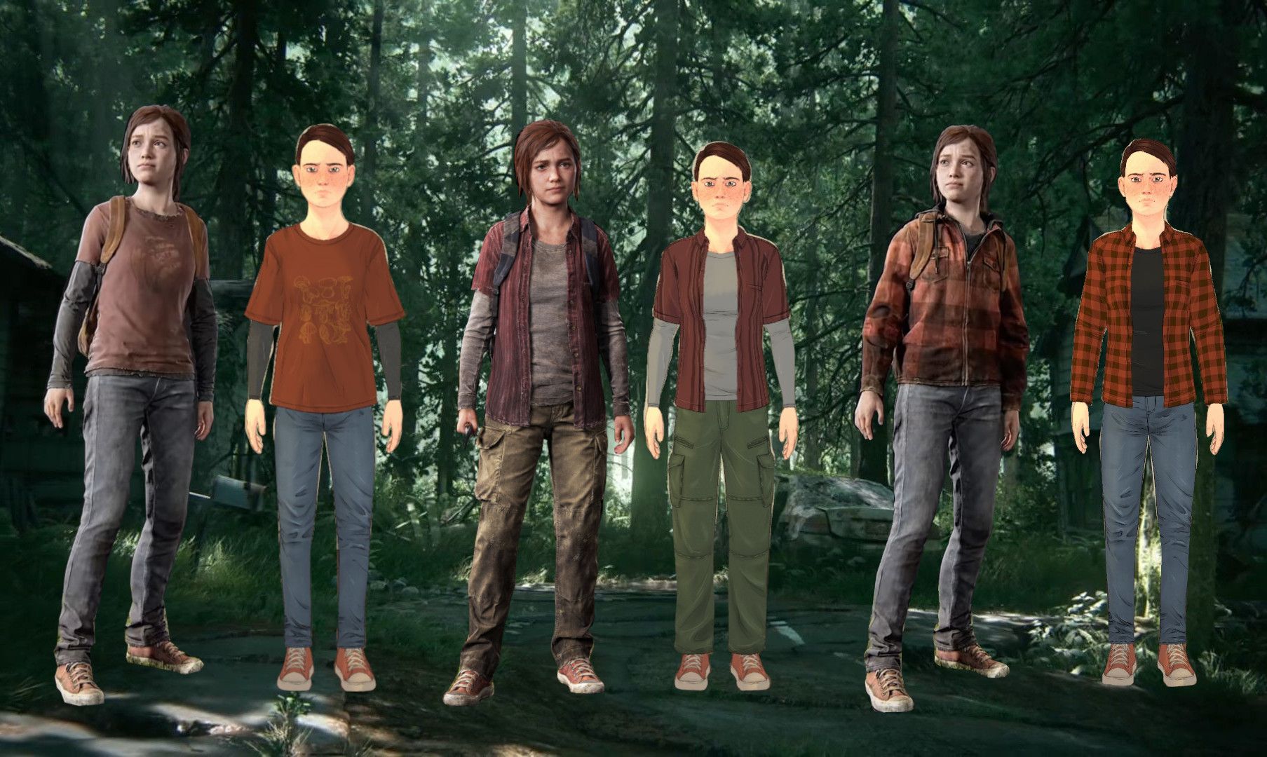 The Last of Us: Ellie Williams and Joel Miller image 3