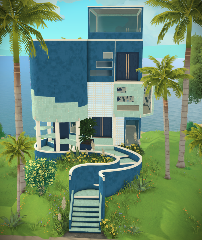 Contemporary Streamline Moderne Style Beach House - Unfurnished image 2