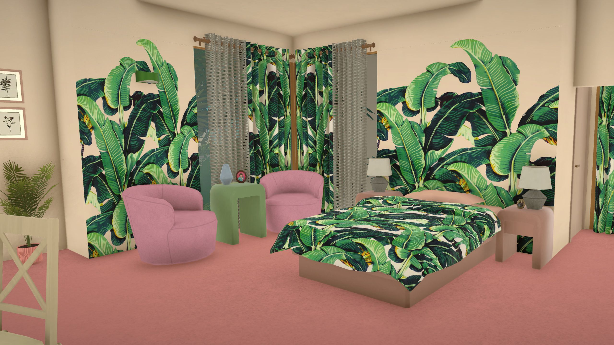 The Golden Girls House (Includes DIY Artwork and Decor) image 19