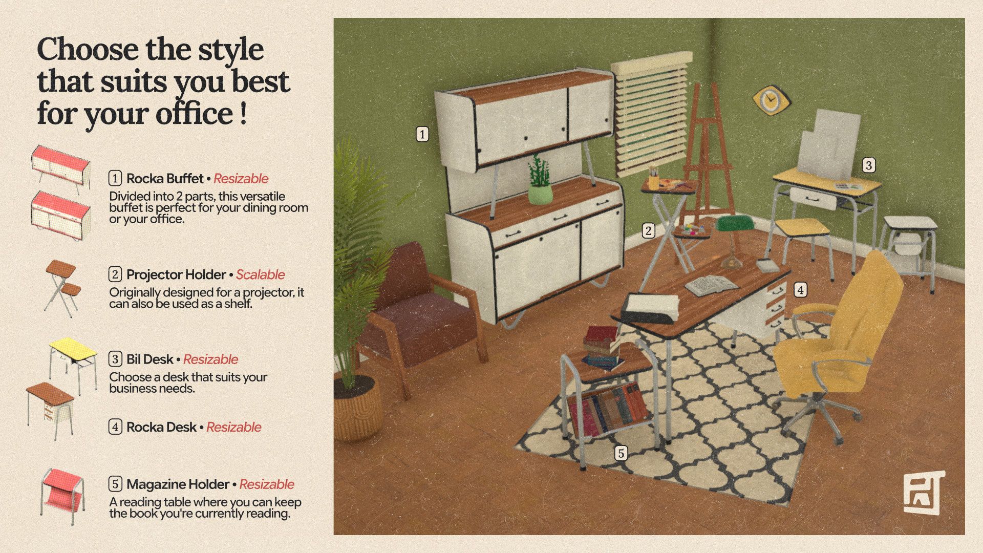 Formica Furnitures Retro Collection - Paj image 4