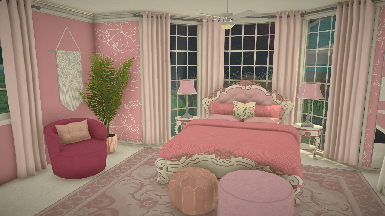 Spacious 1 bedroom 1.5 bathroom cute pink house image 11