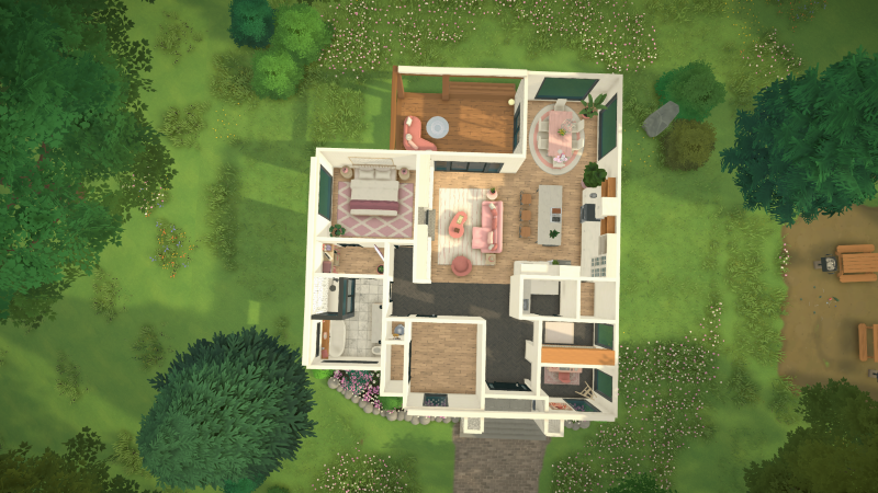 Modern Pink Cabin image 4