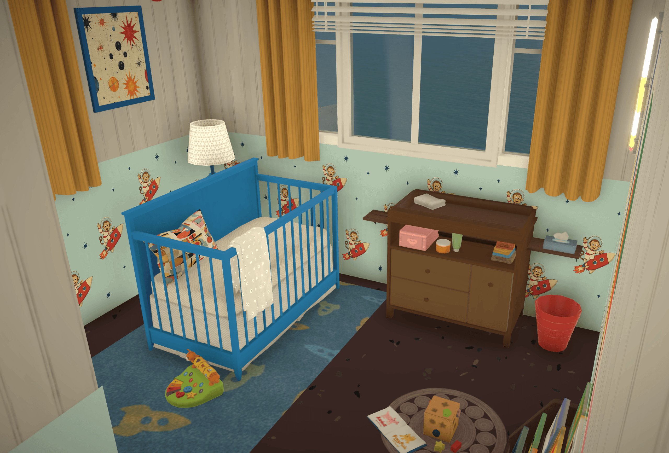 FO4 Mid Century Modern Home image 5