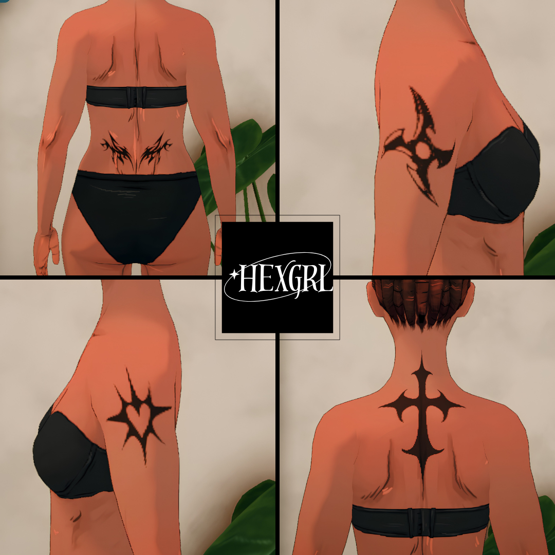 aesthetic tattoo pack 02 image 1