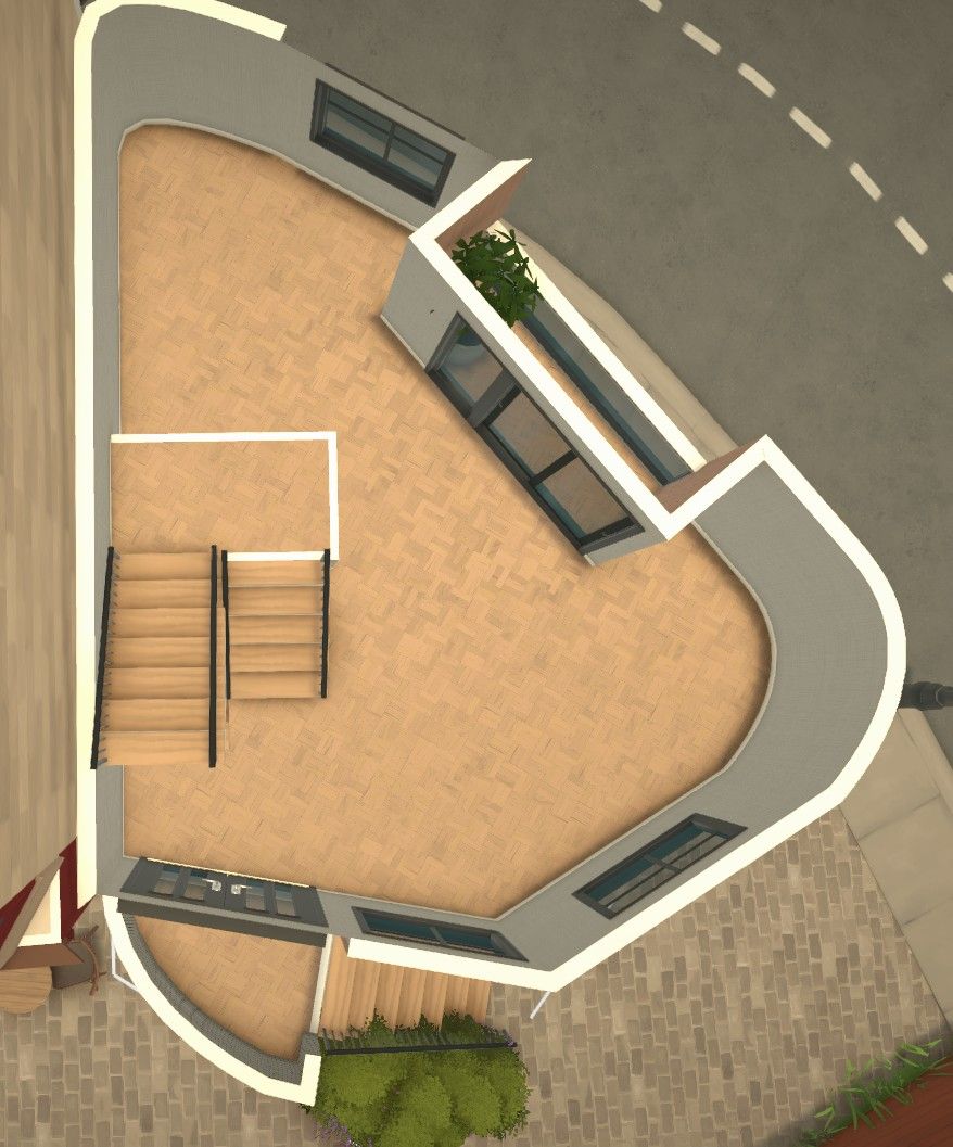 Plaza Corner Modern Shell <21k image 8