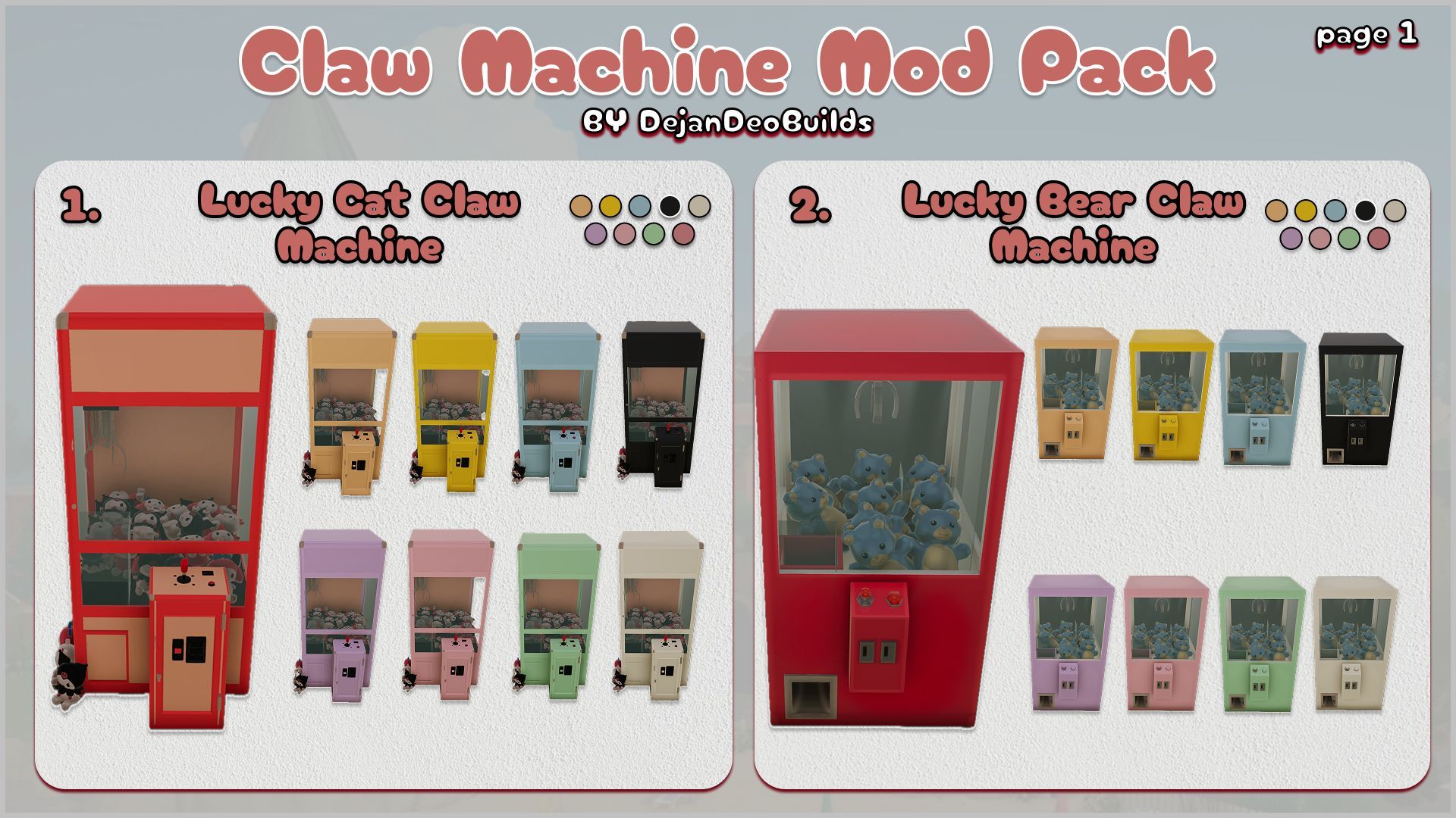 Claw Machine Pack image 1