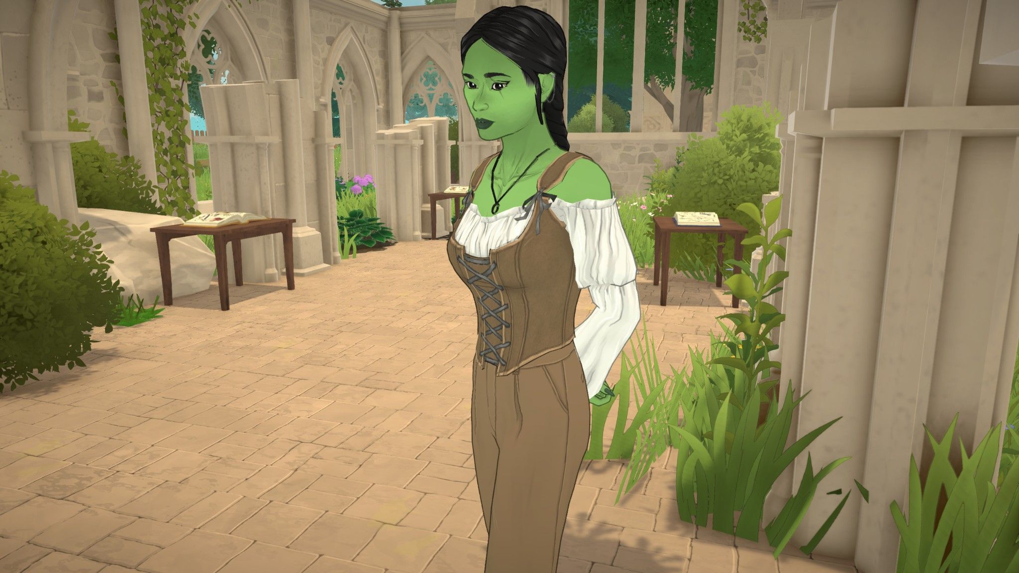 Female elf Nymriel - Eranova living image 3