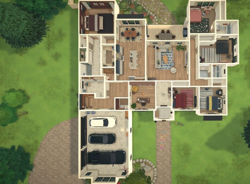 Modern Farmhouse Style Ranch House image 3