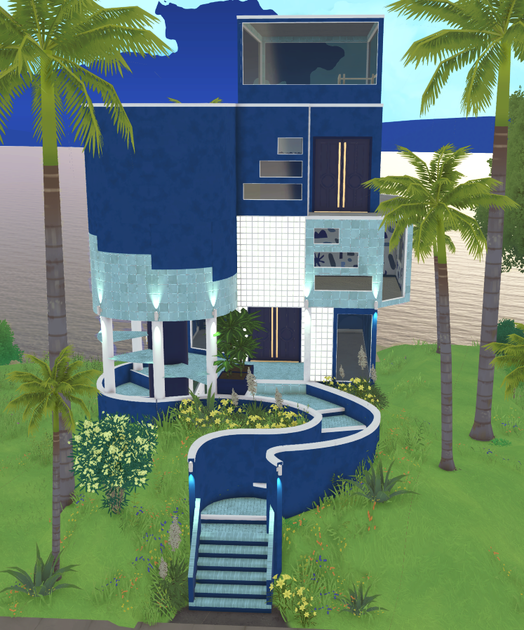 Contemporary Streamline Moderne Style Beach House - Unfurnished image 1