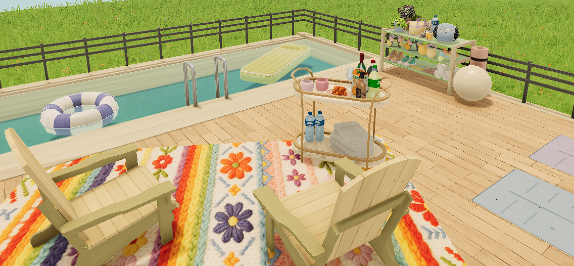 small house gardens pool (furnished) image 6