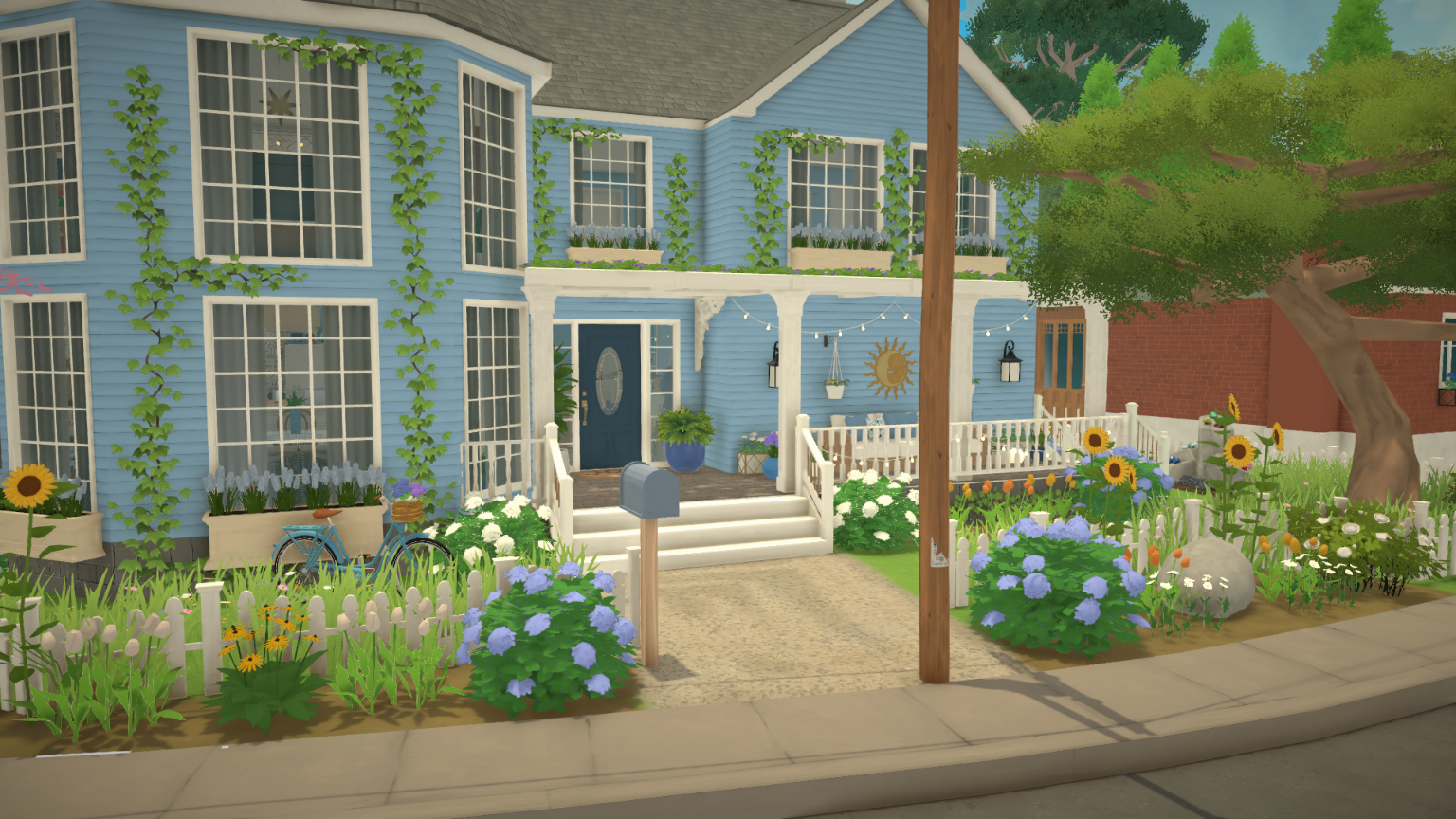 [FlaviaForesta] Light blue modern cottage image 7
