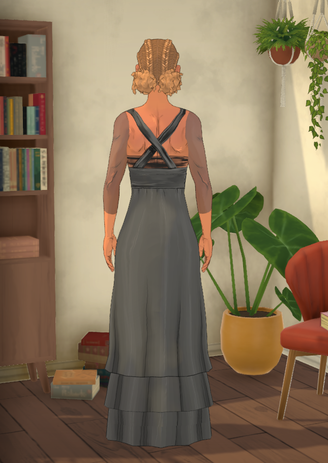 [MW] Romantic long dress image 2