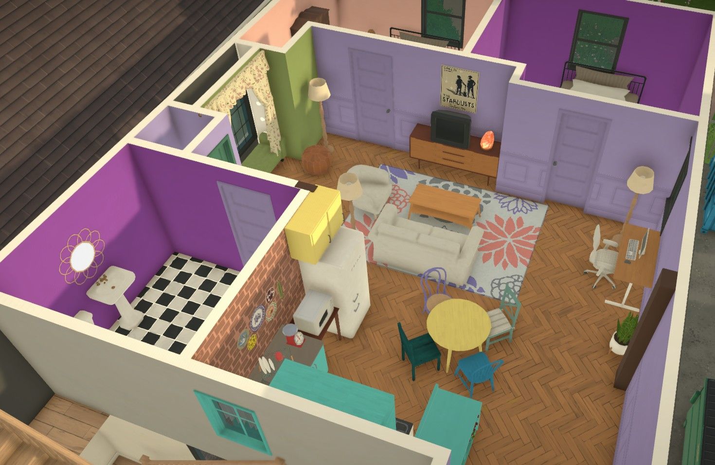 Friends adjacent - 2 apartments and a perky cafe image 4