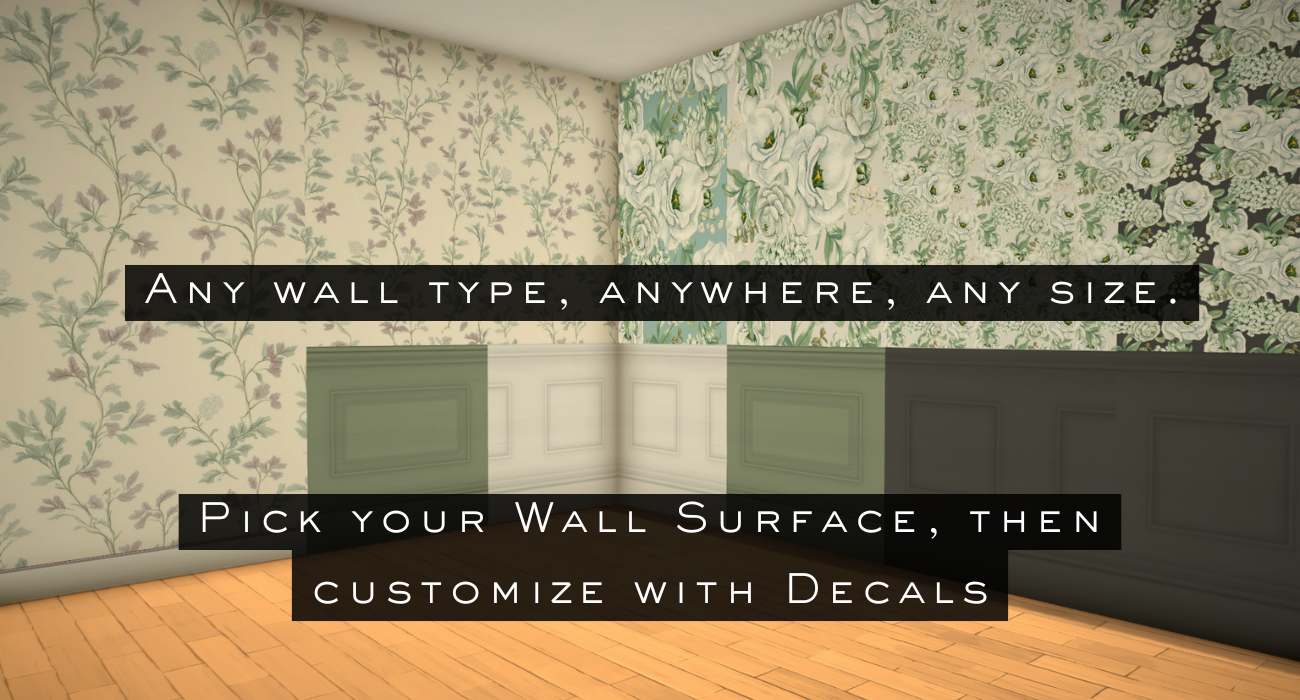 [satanisist] Wallpaper as Decals: Cottage Flower Pack image 2
