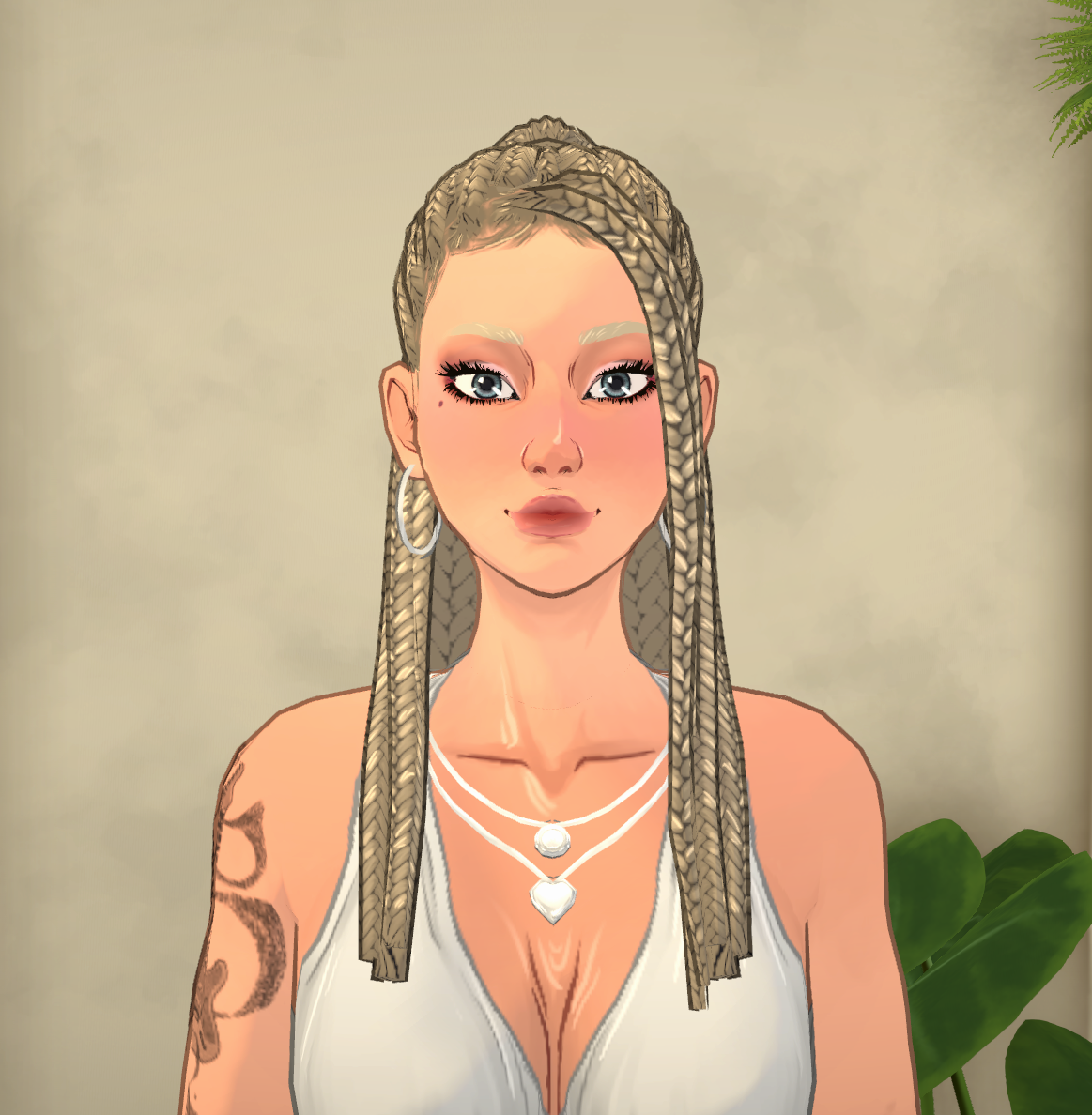 Pretty female character_Nekotine_01 image 2