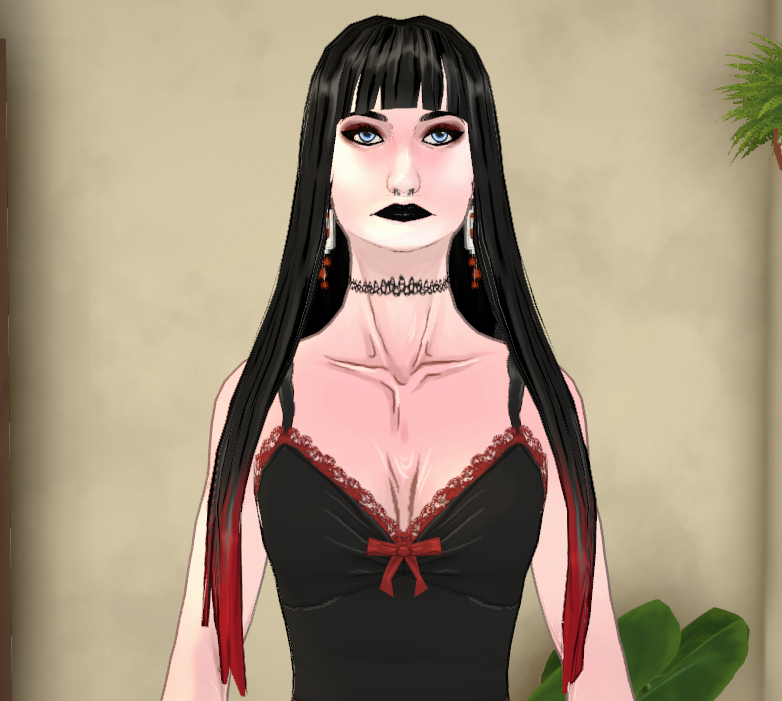 Ebony Dark'ness Dementia Raven Way from My Immortal image 2