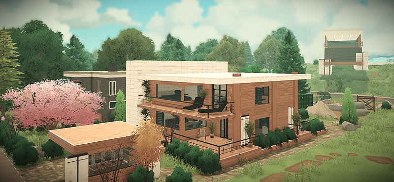 Two story Modern image 2