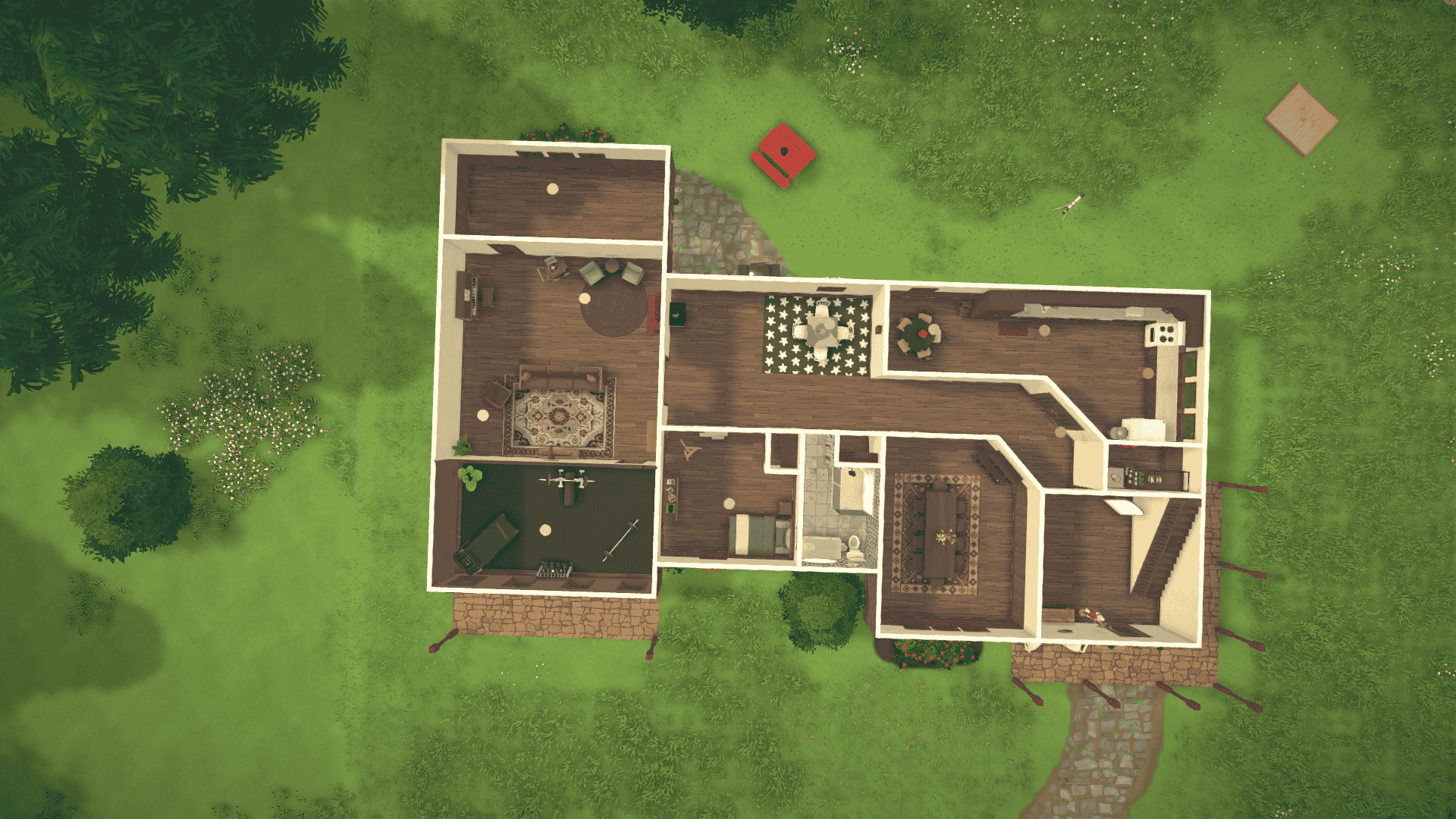 Quaker Red Farmhouse - 6 beds, 3 baths Furnished Version image 4