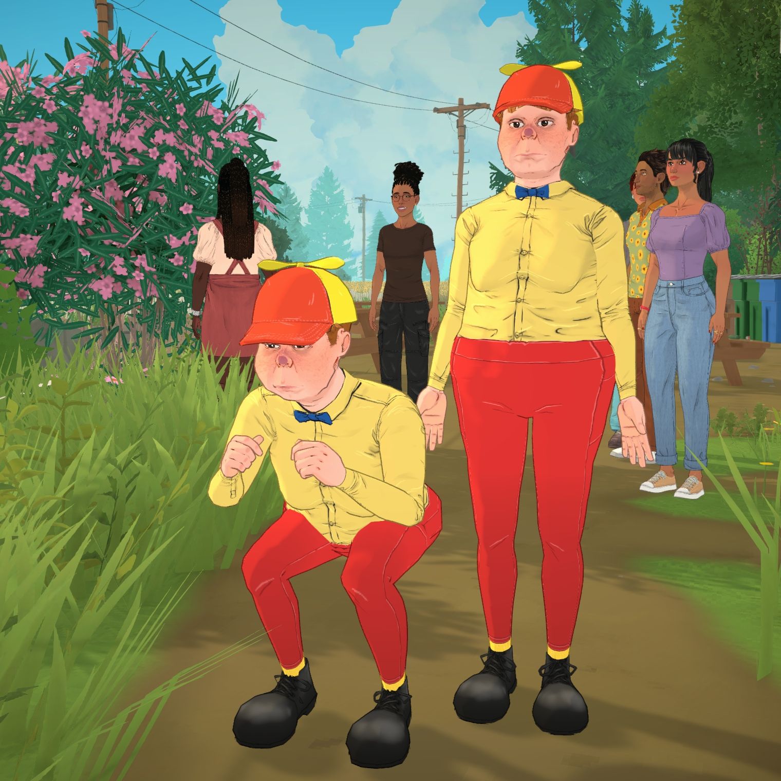Tweedledum and Tweedledee image 1