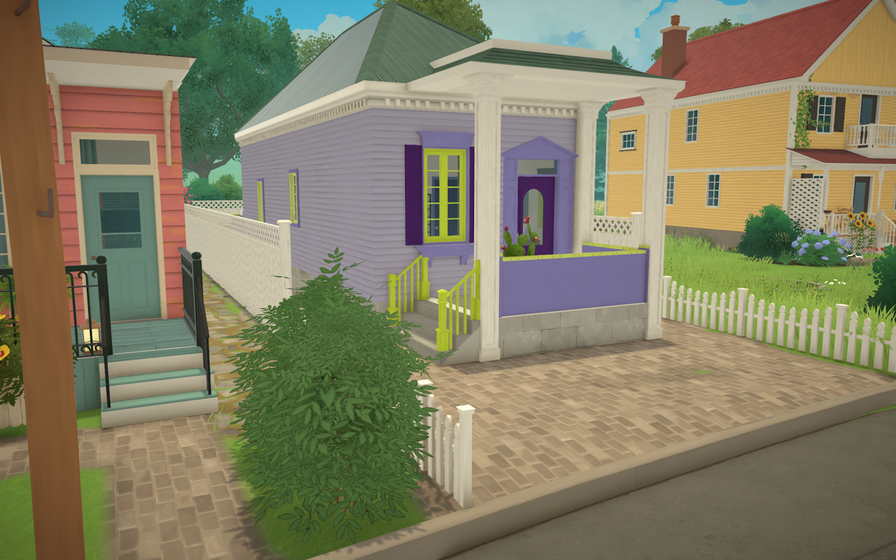 Shotgun house 2 purple image 1