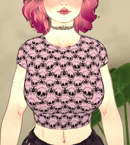 Cute Skulls Patterns Set image 2