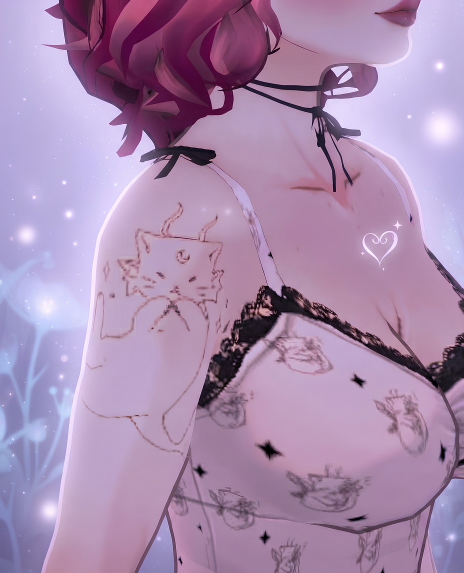 [sailorbananya] Mermaid Cat Tattoo image 1