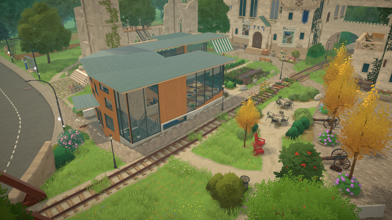 Rebuilt Community Center image 2
