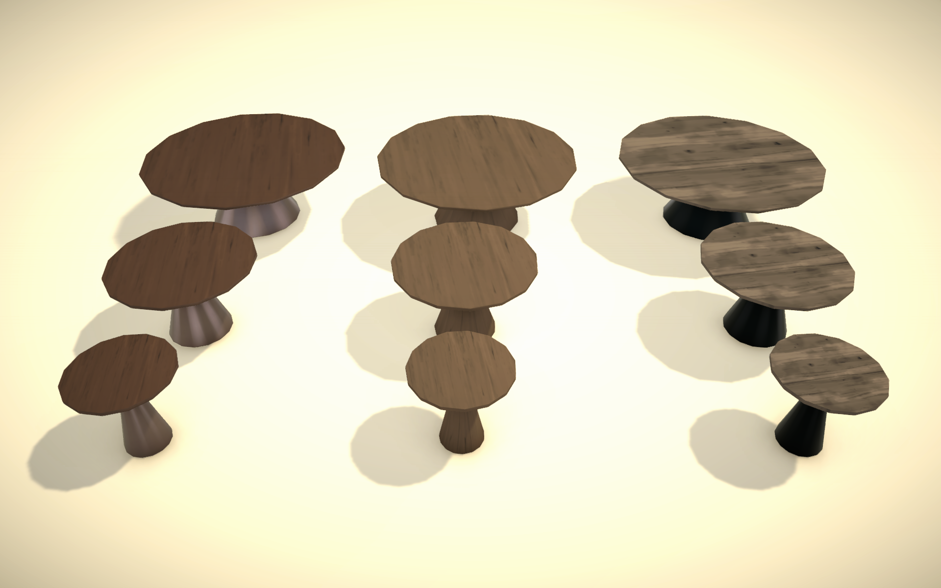 Round Conical Table image 3
