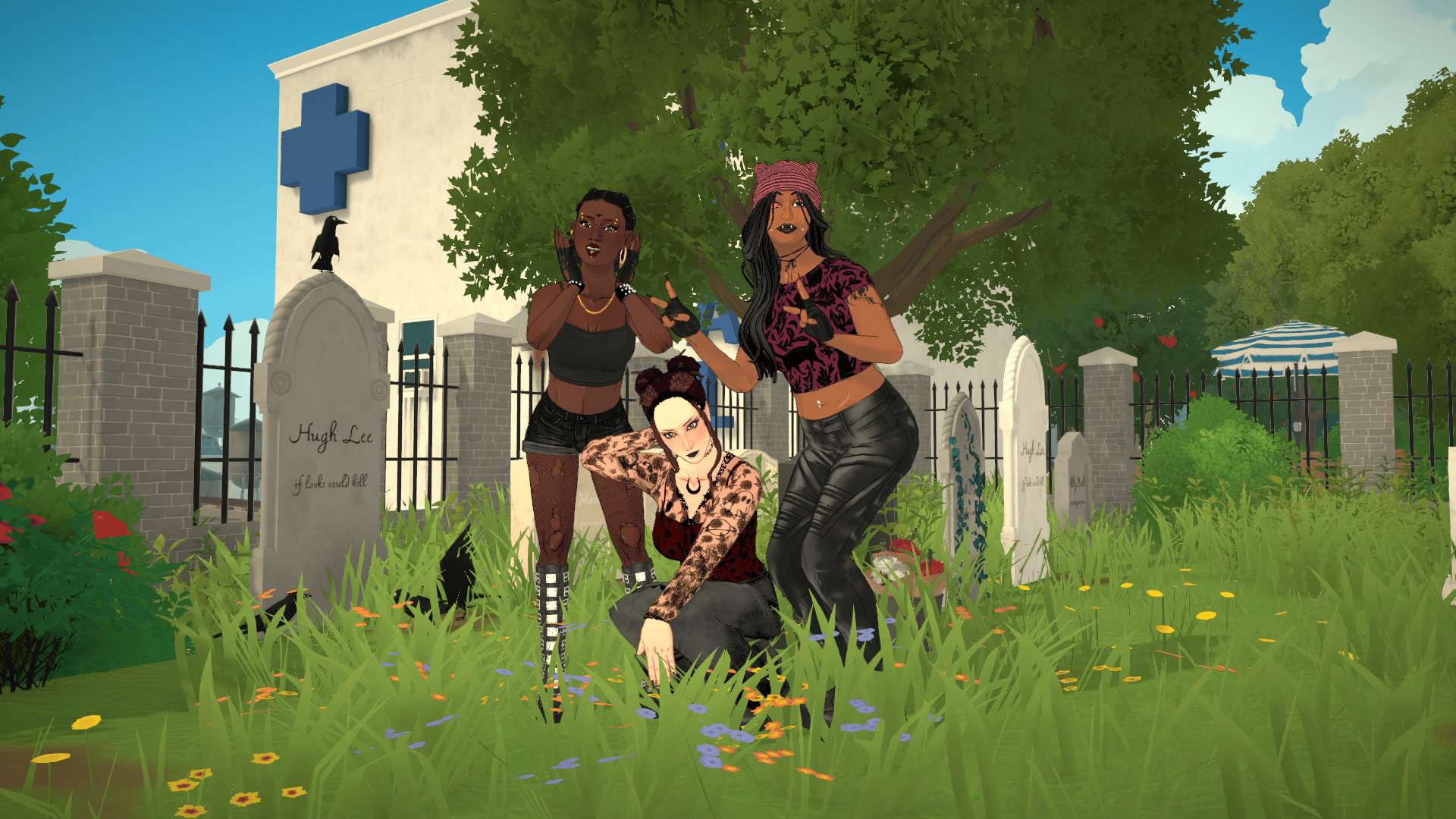 Faeryf1re's Friendslop Poses image 2