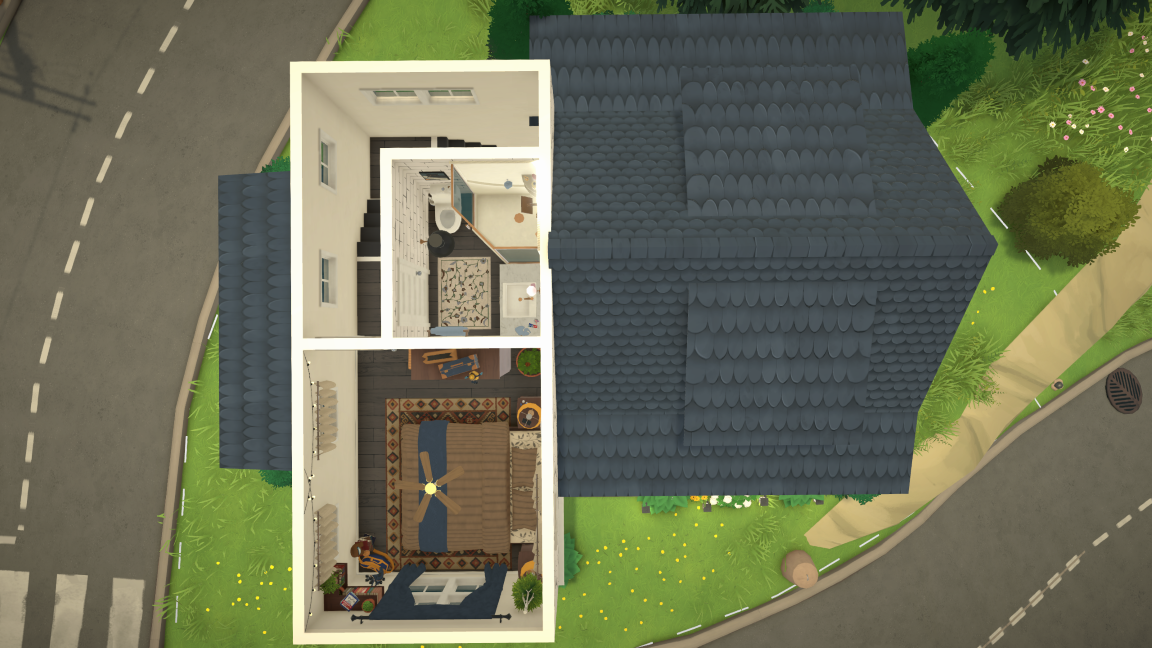 Yellow and Blue House image 10