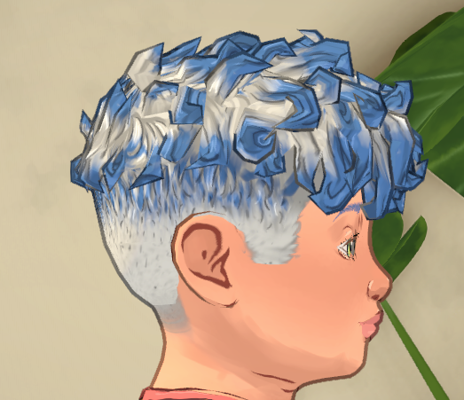 [Toddler] Hair "CurlyUndercut" image 4