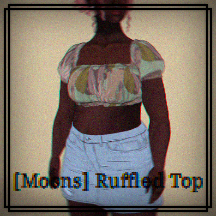 [Moons] Ruffled Top image 2