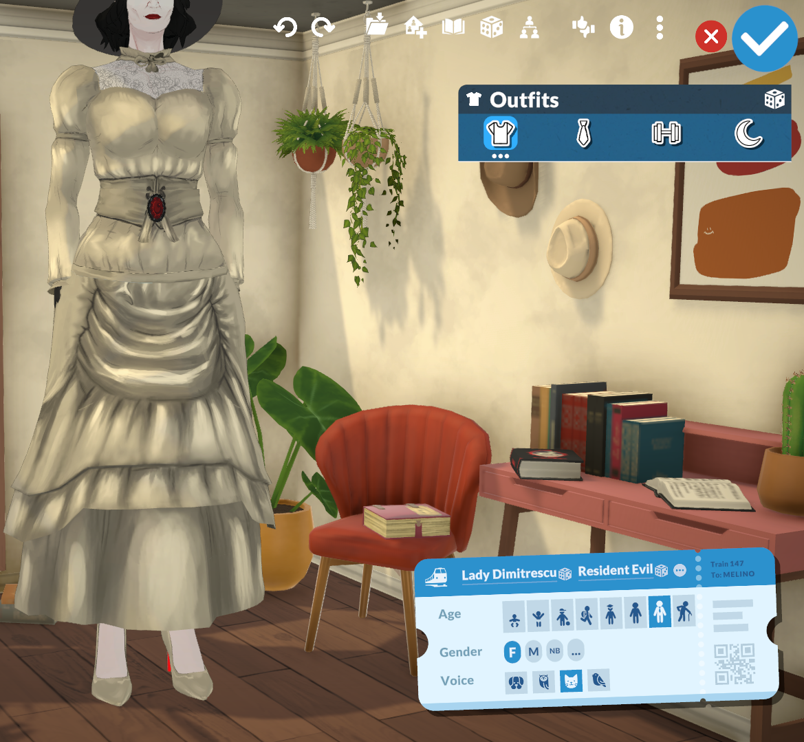 Lady Dimitrescu from Resident Evil Village image 2