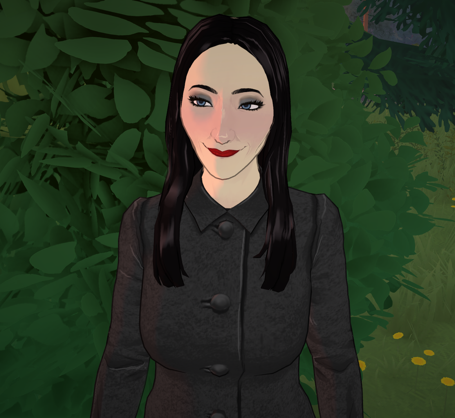 Morticia and Gomez Addams (and Lurch) image 2