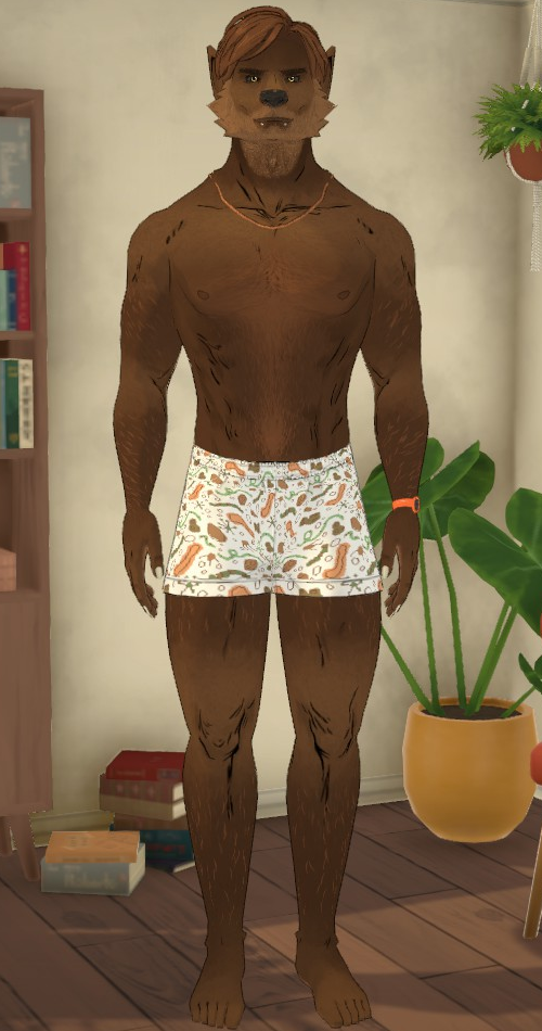 Granola-Eating Werewolf - Argus Brown image 9