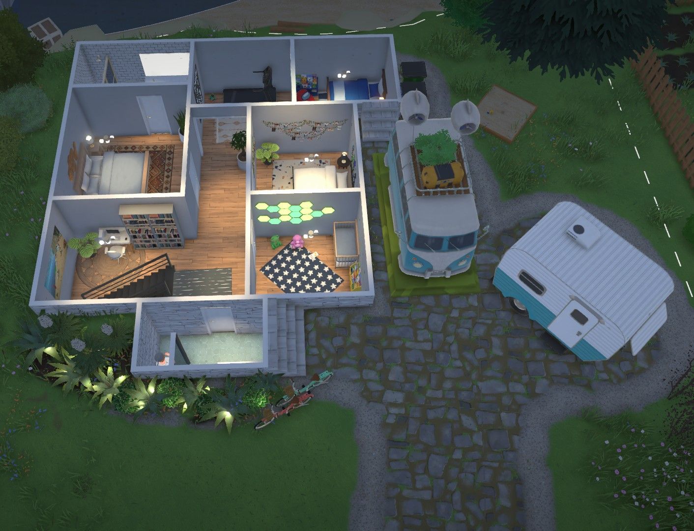 Simple modern family beach house <44k image 2