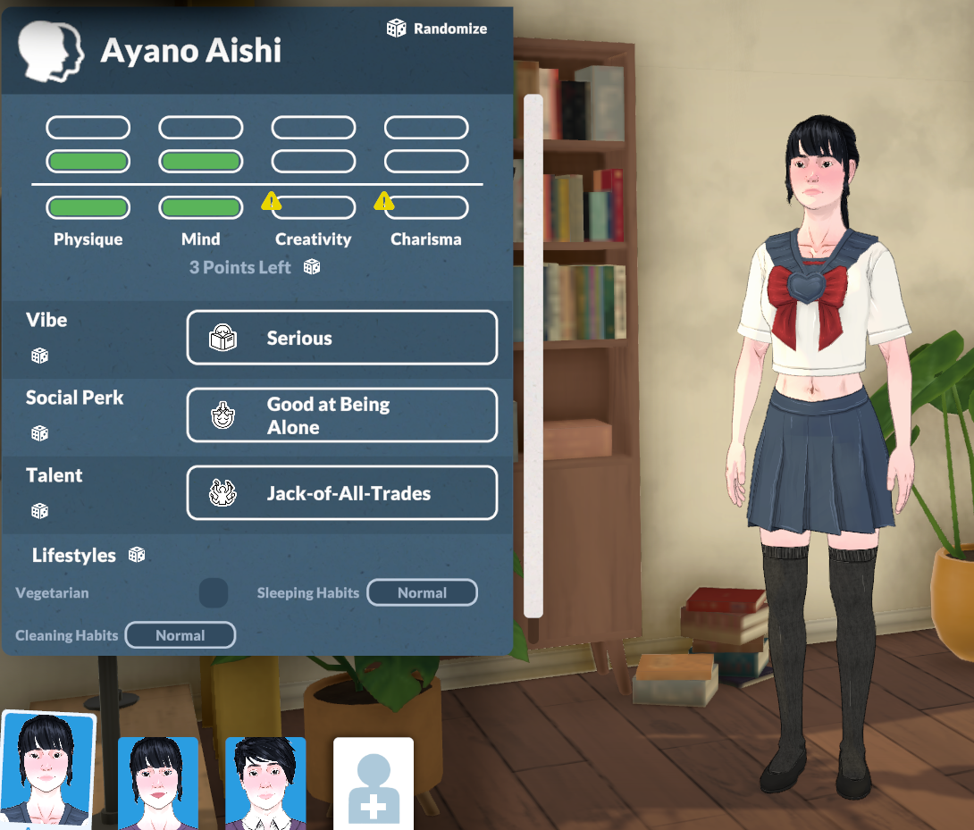 Yandere Simulator / Ayano Aishi and her parents image 1