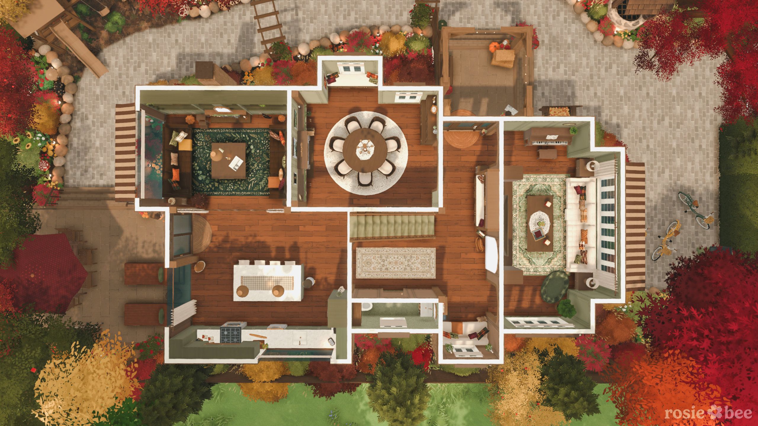 Autumn Home (CC + textures) image 6