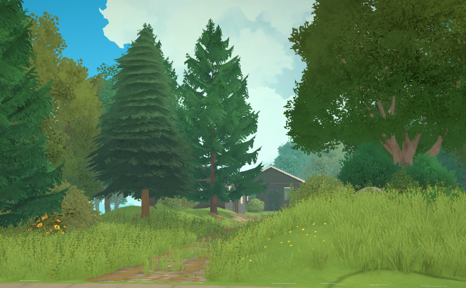 Starter house in the woods by w.w image 1