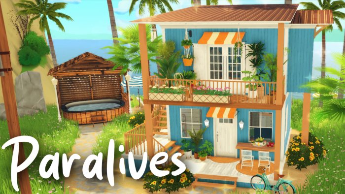 Tiny Blue House by the Sea (With Mods) image 1