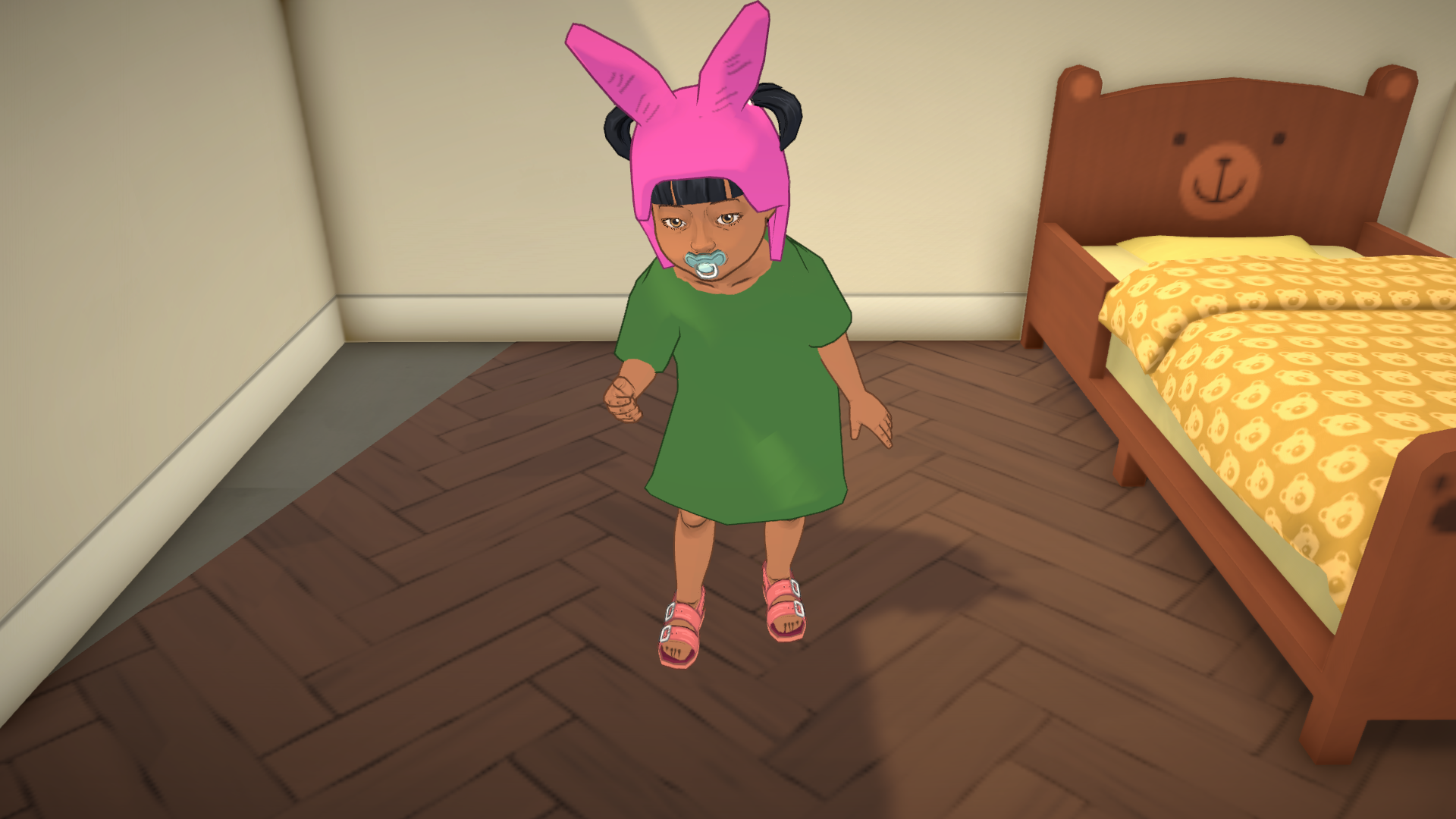 Louise Belcher Toddler Costume image 3
